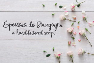 PN Époisses De Bourgogne: A Script Font for Makers